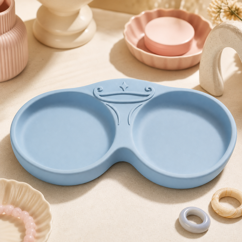Libra Scales Vanity Tray, Pastel Zodiac Jewelry Dish, Cute Desk Decor Gift