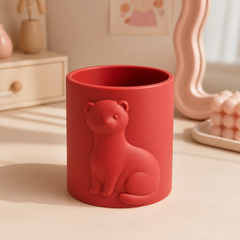 Red colorway scene
