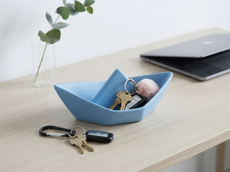 scene | Blue | Scandi desk