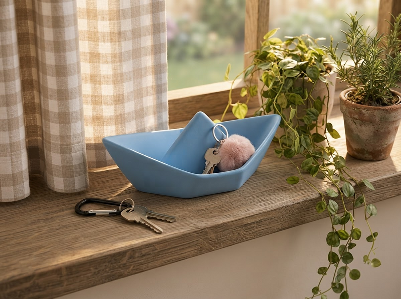 scene | Blue | Cottage sill